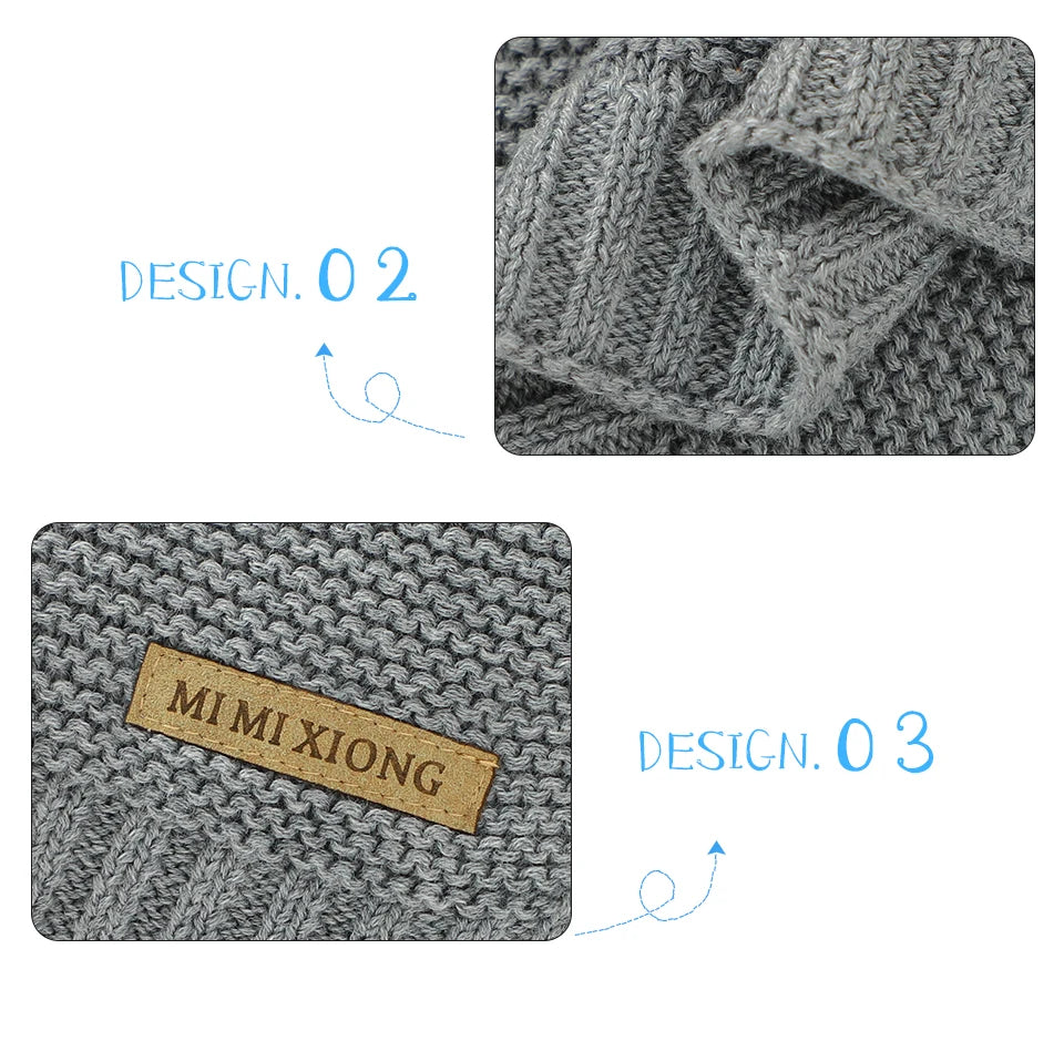 Manta para Bebê Super Macia, Envoltório para Recém-Nascido, 100*80cm, Cobertor de Tricô para Bebê e Criança, Ideal para Carrinho de Bebê, Berço e Cadeirinha de Carro