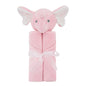 Cobertor de pelúcia para bebê, edredom para carrinho de bebê, lençol de inverno para recém-nascido, estampa de elefantes cinza, manta para envolver menino ou menina, cobertor infantil.