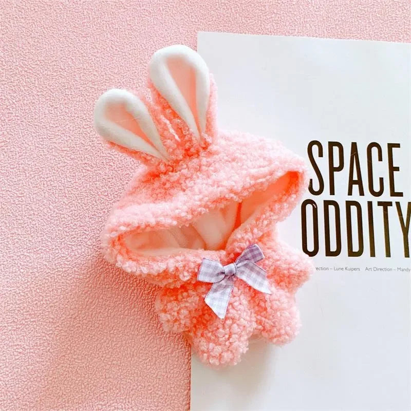 Roupa para boneca de 10cm, casaco quente de pelúcia para boneca, acessórios para boneca, desenvolve habilidades manuais, brinquedo para presente infantil. Disponível em estoque