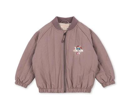 Jaquetas de inverno 2025 para bebês meninos, em lã de cordeiro com lantejoulas e desenhos animados. Roupas infantis para meninas, casaco corta-vento, estilo aviador, tamanhos de 1 a 9 anos.