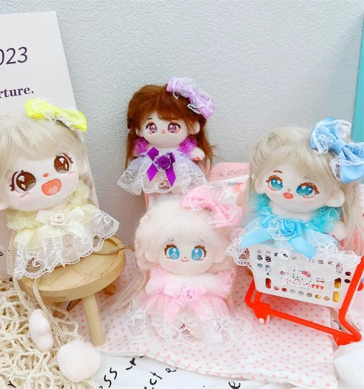 Roupa para boneca de 10cm, casaco quente de pelúcia para boneca, acessórios para boneca, desenvolve habilidades manuais, brinquedo para presente infantil. Disponível em estoque