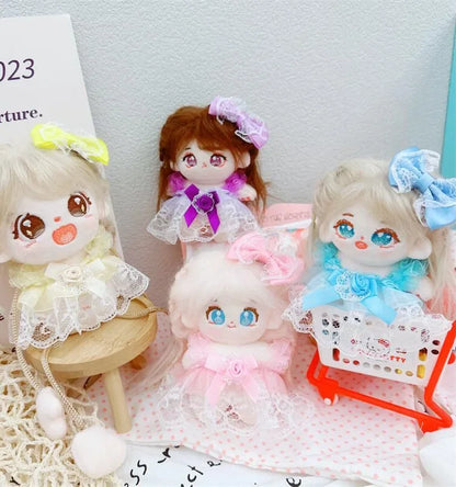 Roupa para boneca de 10cm, casaco quente de pelúcia para boneca, acessórios para boneca, desenvolve habilidades manuais, brinquedo para presente infantil. Disponível em estoque