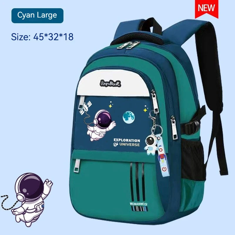 Mochila Infantil para Escola, Mochila Ortopédica Impermeável para Meninos, Mochila Escolar Primária, Mochila para Livros Infantil