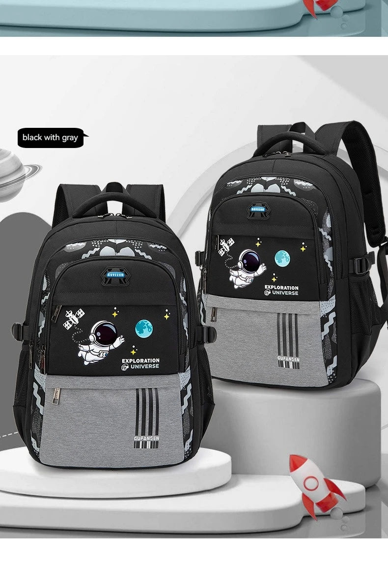 Mochila Infantil para Escola, Mochila Ortopédica Impermeável para Meninos, Mochila Escolar Primária, Mochila para Livros Infantil