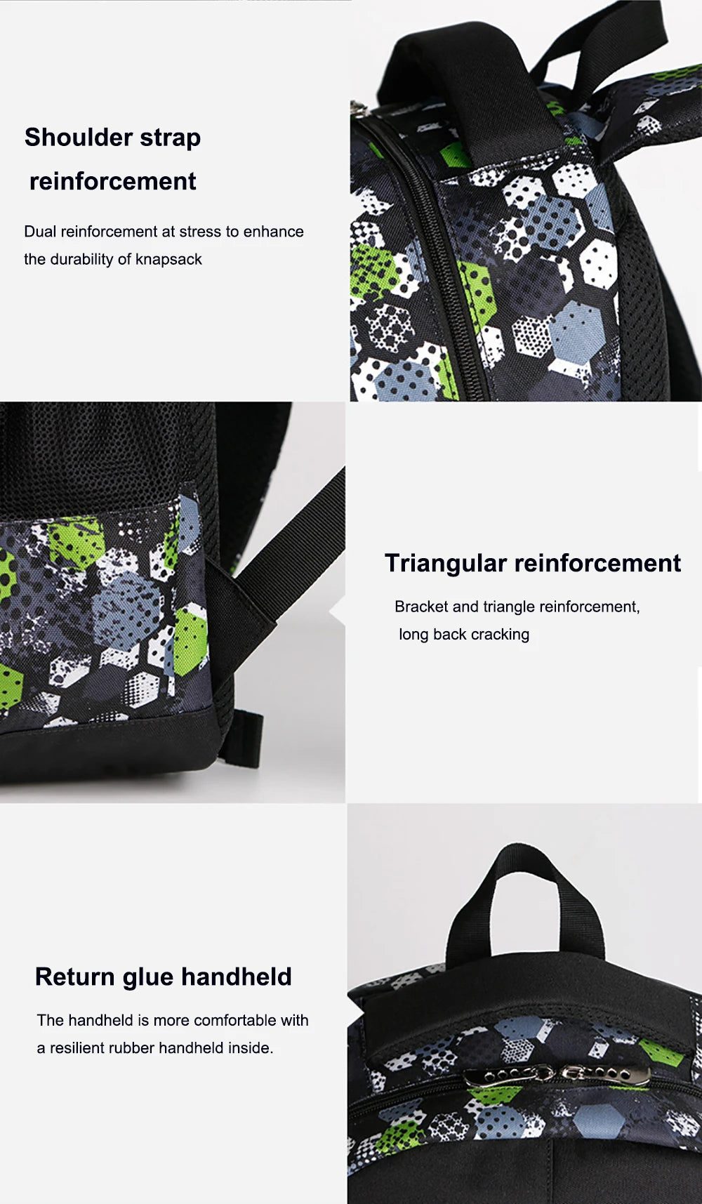 Mochila escolar infantil masculina com estampa de futebol, mochila recortada estilo anime, bolsa de viagem com estampa de futebol, mochila escolar para adolescentes.