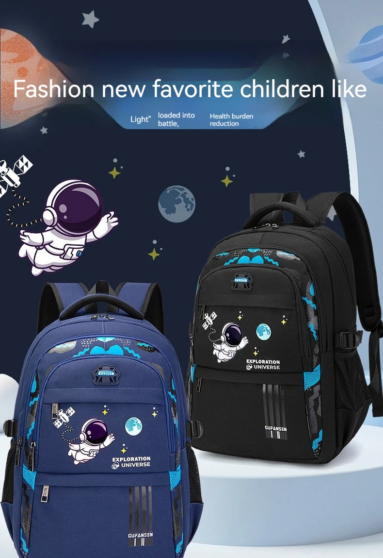 Mochila Infantil para Escola, Mochila Ortopédica Impermeável para Meninos, Mochila Escolar Primária, Mochila para Livros Infantil