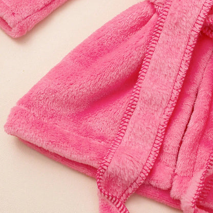 Roupão de banho Ylsteed para fotografia de recém-nascidos com turbante e pantufas, bordado "Love", pijama para bebê menina, roupa para ensaio fotográfico infantil.