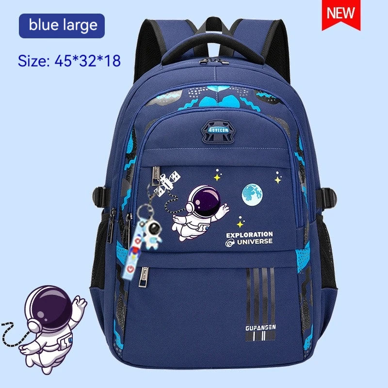 Mochila Infantil para Escola, Mochila Ortopédica Impermeável para Meninos, Mochila Escolar Primária, Mochila para Livros Infantil