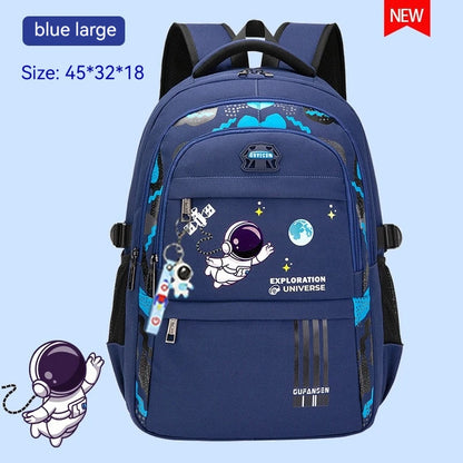 Mochila Infantil para Escola, Mochila Ortopédica Impermeável para Meninos, Mochila Escolar Primária, Mochila para Livros Infantil