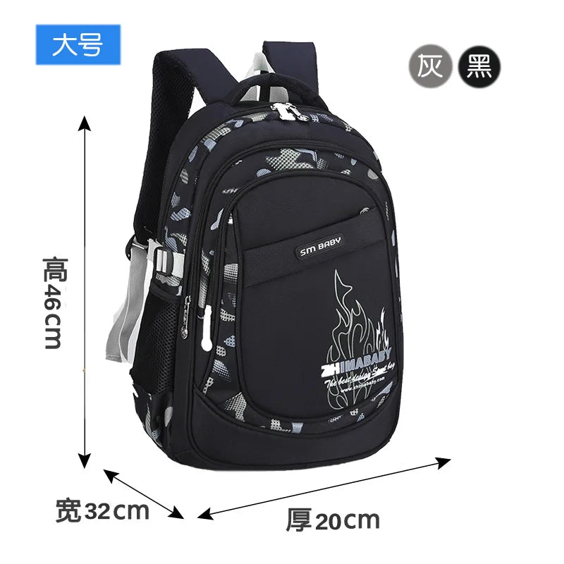 Mochila infantil, mochila escolar grande para meninos, mochila ortopédica impermeável, mochila escolar grande para livros, mochila infantil