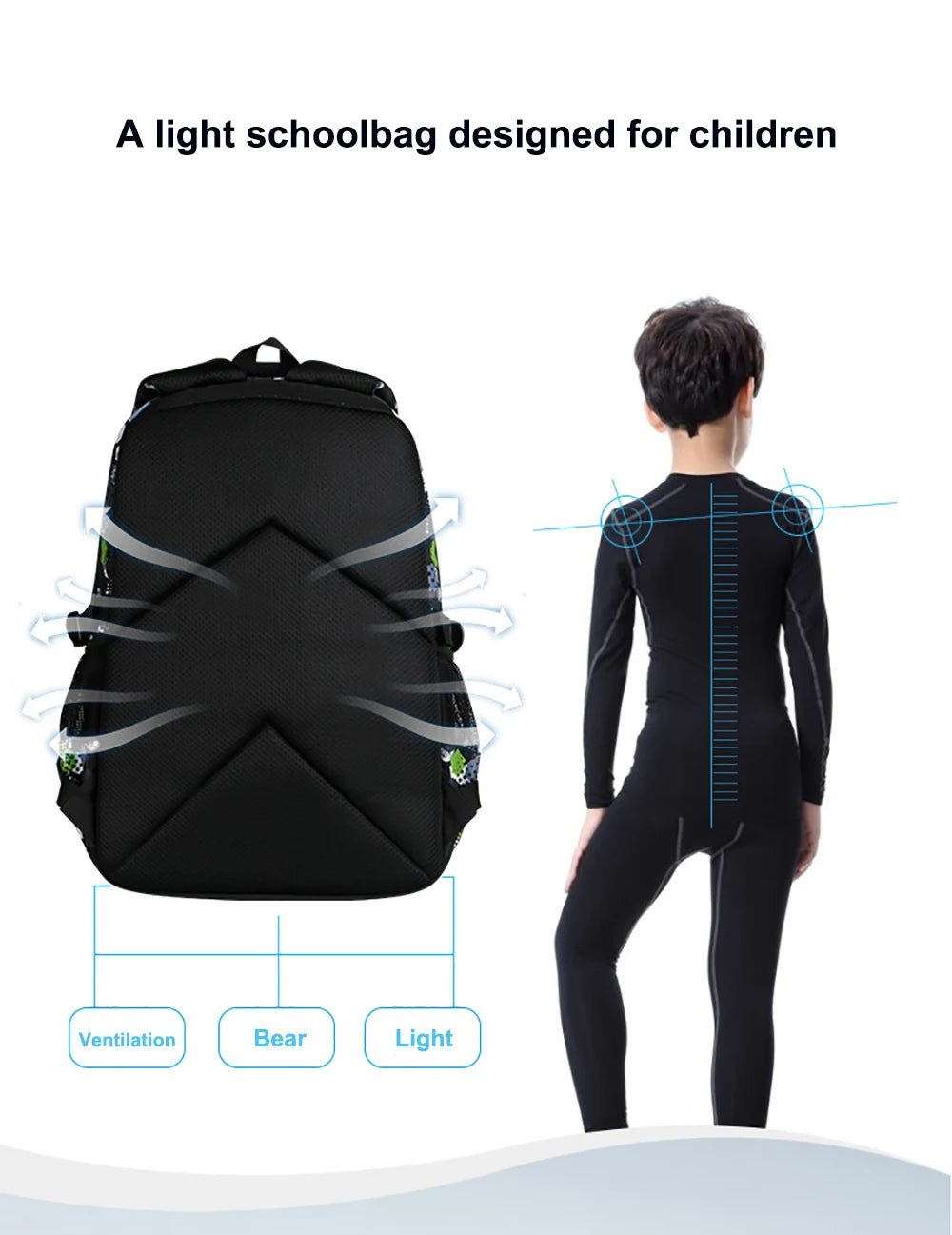 Mochila escolar infantil masculina com estampa de futebol, mochila recortada estilo anime, bolsa de viagem com estampa de futebol, mochila escolar para adolescentes.