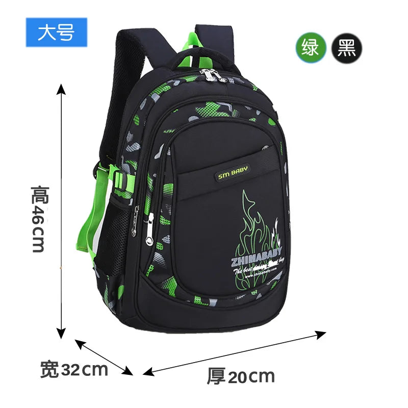 Mochila infantil, mochila escolar grande para meninos, mochila ortopédica impermeável, mochila escolar grande para livros, mochila infantil