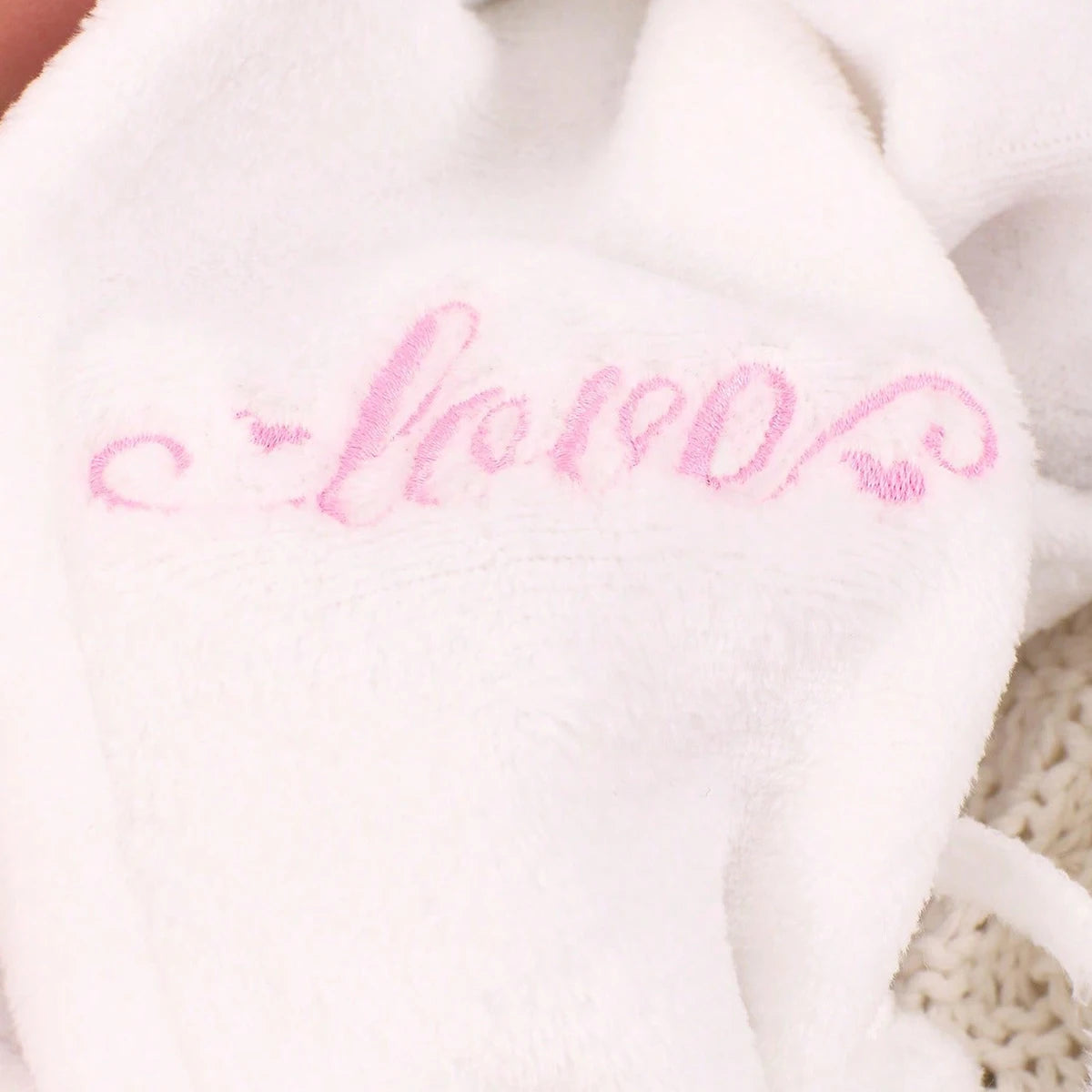 Roupão de banho Ylsteed para fotografia de recém-nascidos com turbante e pantufas, bordado "Love", pijama para bebê menina, roupa para ensaio fotográfico infantil.