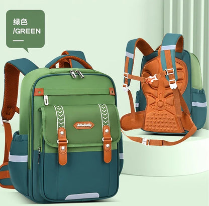 Mochila escolar infantil impermeável para meninas e meninos, mochila ortopédica para escola primária, mochila escolar infantil para livros.