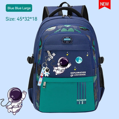 Mochila Infantil para Escola, Mochila Ortopédica Impermeável para Meninos, Mochila Escolar Primária, Mochila para Livros Infantil