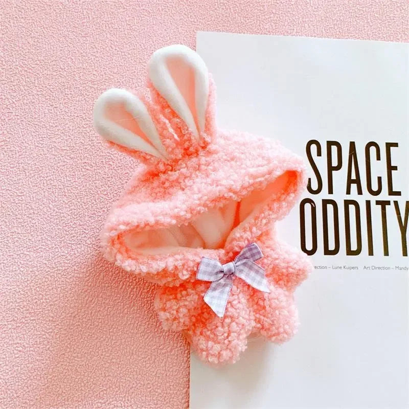 Roupa para boneca de 10cm, casaco quente de pelúcia para boneca, acessórios para boneca, desenvolve habilidades manuais, brinquedo para presente infantil. Disponível em estoque