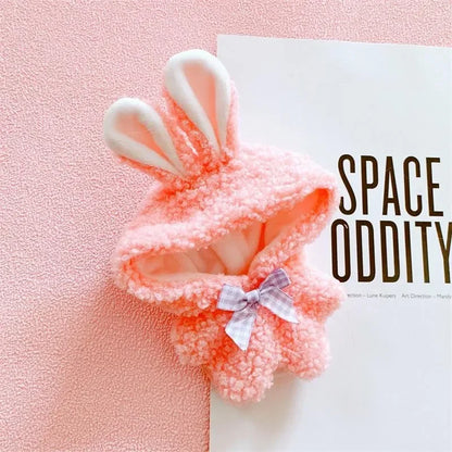 Roupa para boneca de 10cm, casaco quente de pelúcia para boneca, acessórios para boneca, desenvolve habilidades manuais, brinquedo para presente infantil. Disponível em estoque