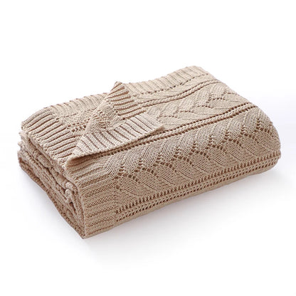 Mantas de algodão para bebês recém-nascidos, 90*70cm, tricotadas, neutras, para dormir, para meninos e meninas, para berço e soneca.