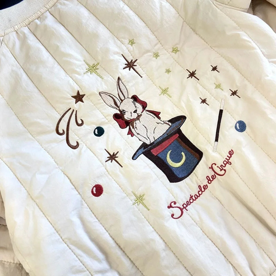 Jaquetas de inverno 2025 para bebês meninos, em lã de cordeiro com lantejoulas e desenhos animados. Roupas infantis para meninas, casaco corta-vento, estilo aviador, tamanhos de 1 a 9 anos.