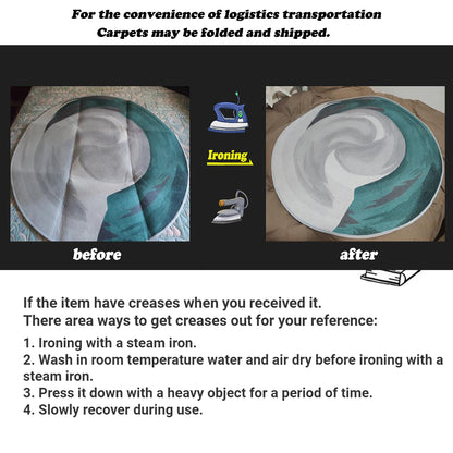 Tapetes de cashmere para decoração de quarto, tapete de cabeceira listrado Maison, tapete felpudo para sala de estar, tapete denso, tapete infantil.