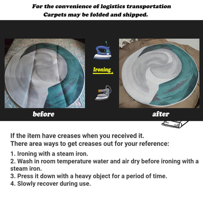 Tapetes de cashmere para decoração de quarto, tapete de cabeceira listrado Maison, tapete felpudo para sala de estar, tapete denso, tapete infantil.