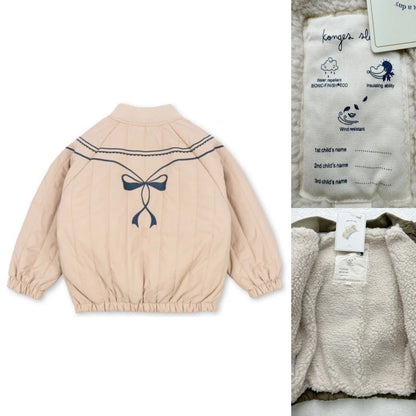 Jaquetas de inverno 2025 para bebês meninos, em lã de cordeiro com lantejoulas e desenhos animados. Roupas infantis para meninas, casaco corta-vento, estilo aviador, tamanhos de 1 a 9 anos.