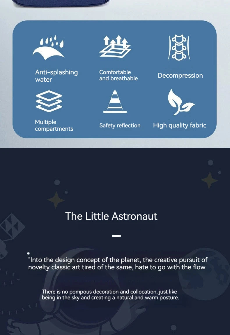 Mochila Infantil para Escola, Mochila Ortopédica Impermeável para Meninos, Mochila Escolar Primária, Mochila para Livros Infantil