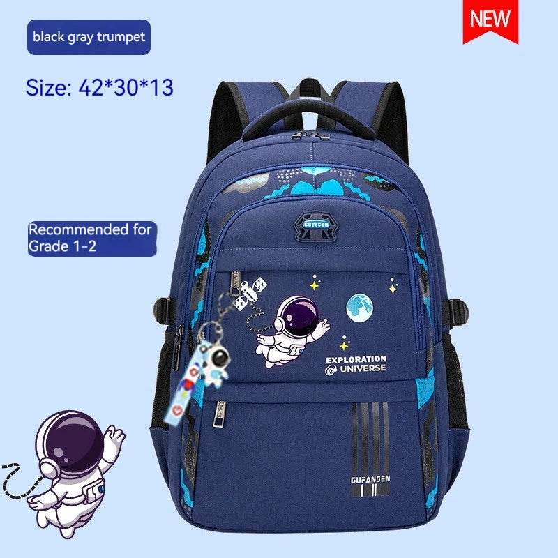 Mochila Infantil para Escola, Mochila Ortopédica Impermeável para Meninos, Mochila Escolar Primária, Mochila para Livros Infantil