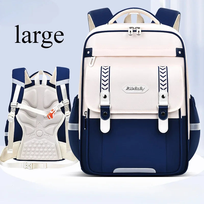 Mochila escolar infantil impermeável para meninas e meninos, mochila ortopédica para escola primária, mochila escolar infantil para livros.